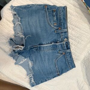Levi's Classic Blue Jean Shorts